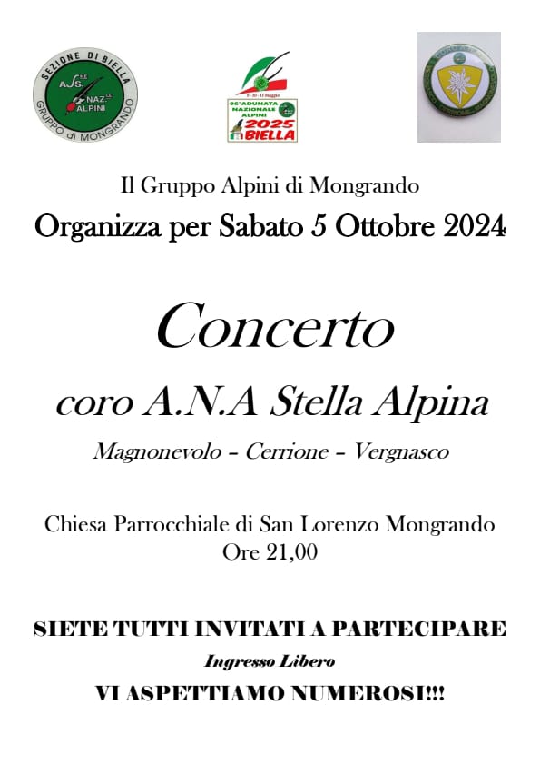 Locandina concerto