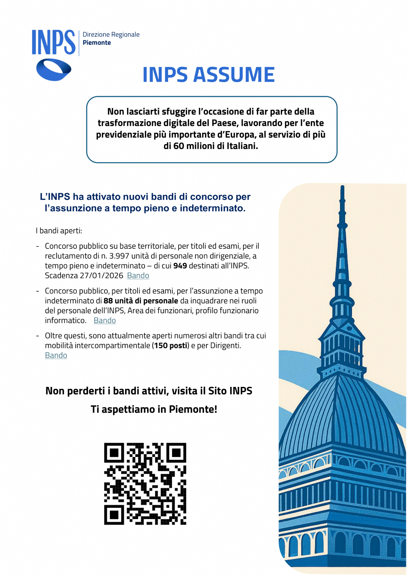 Locandina Inps Assume