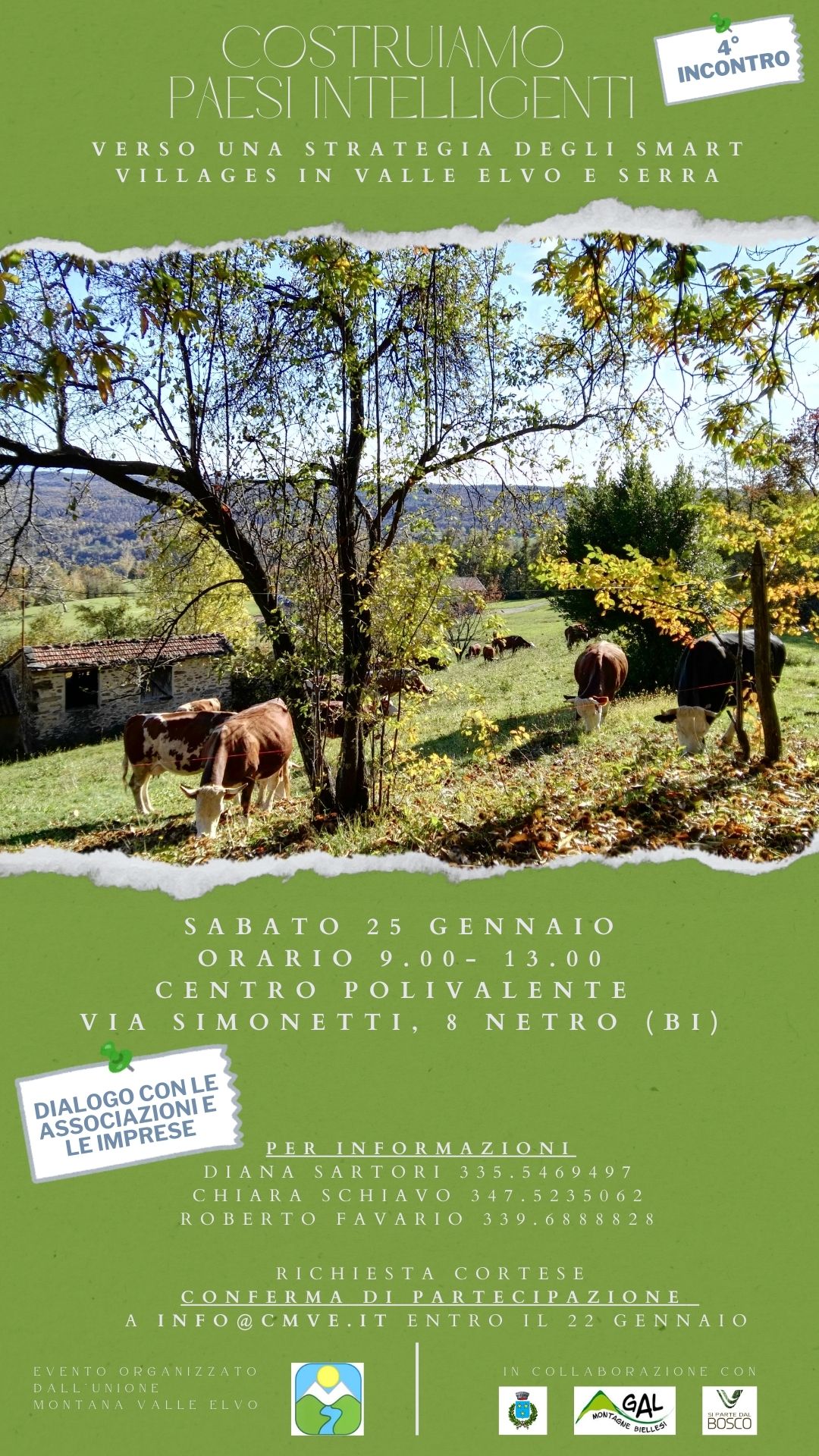 Locandina evento Costruiamo Paesi Intelligenti