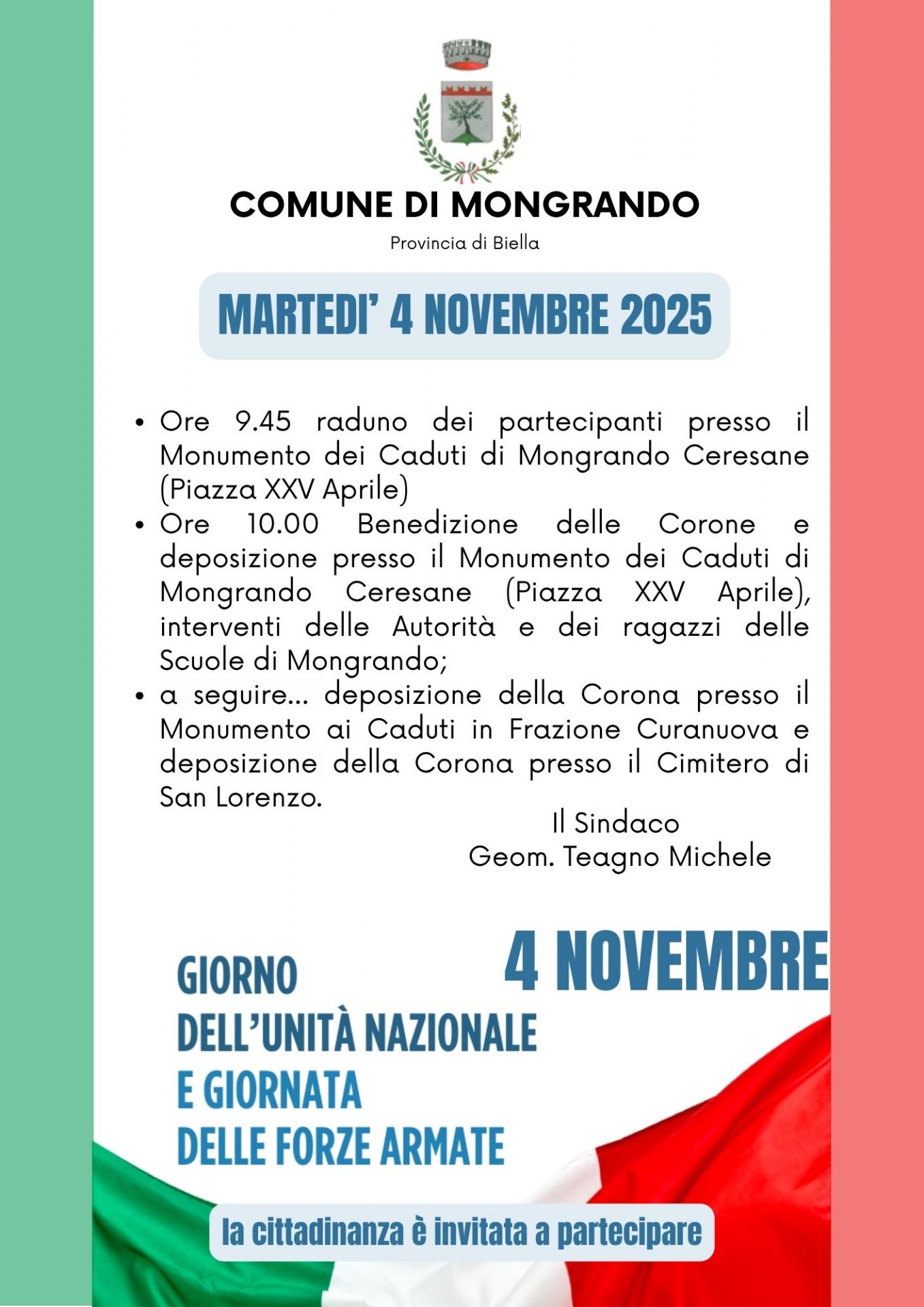 Locandina 4 novembre