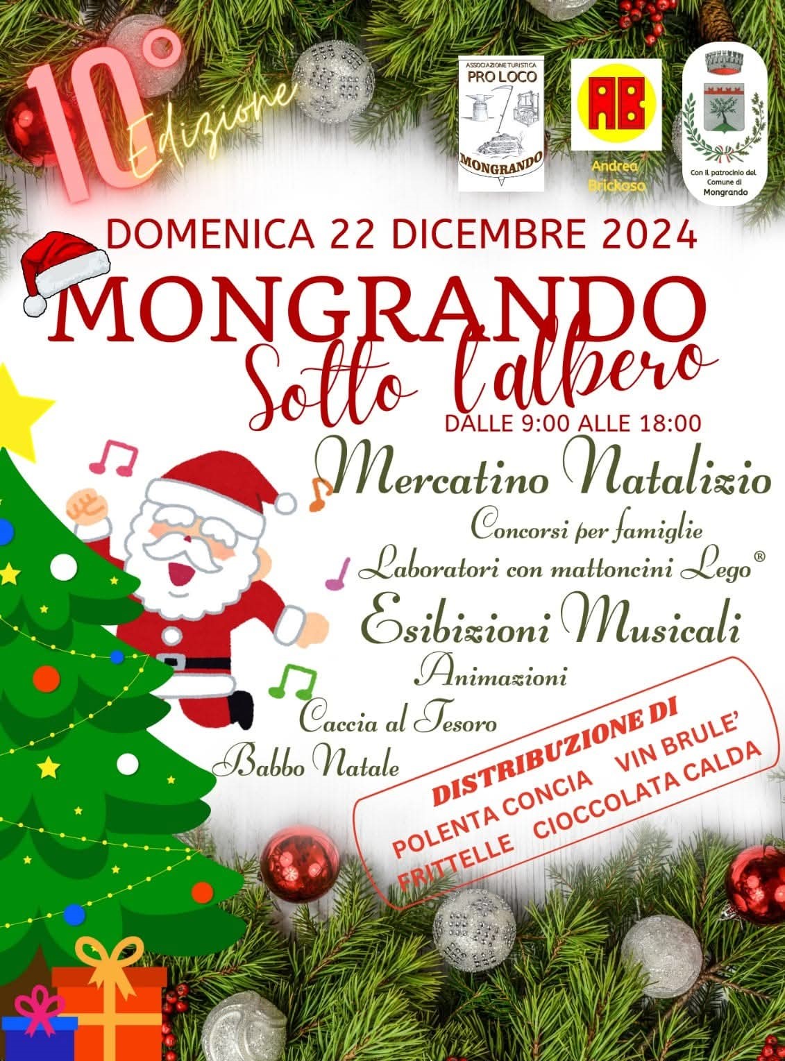 Locandina MOngrando sotto l'albero 2024