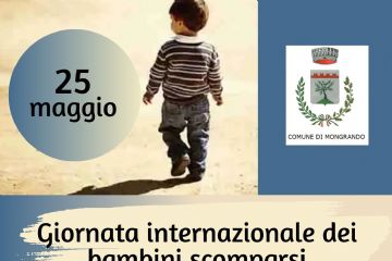 Locandina Giornata internazionale dei bambini scomparsi
