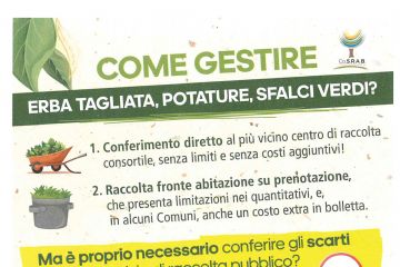 Come gestire erba tagliata, sfalci verdi e potature