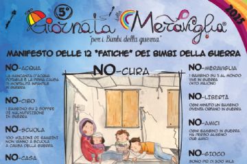 Manifesto delle 12 fatiche dei bambini della guerra