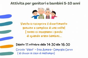 Locandina evento nonni Campiglia