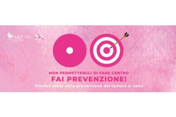 Locandina Ottobre Rosa, invito alla prevenzione del tumore al seno